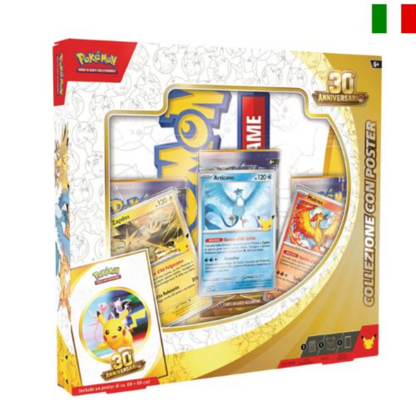 Pokemon 30° Anniversario - Collezione con Poster (IT)