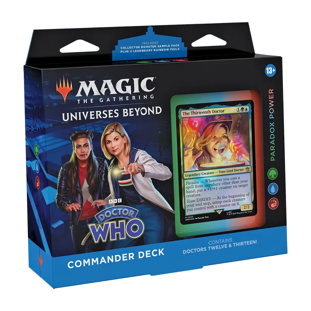 Magic Commander Deck - Doctor Who Universes Beyond - Paradox Power ENG
