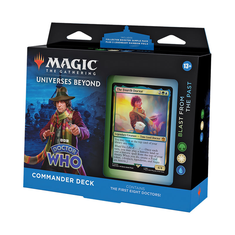 Magic Commander Deck - Doctor Who Universes Beyond - Blast from the Past ENG
