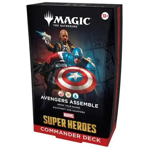 Magic Avengers Assemble Commander Deck Marvel Super Heroes ENG