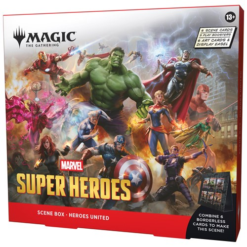 Magic - Heroes United Scene Box Marvel Super Heroes ENG