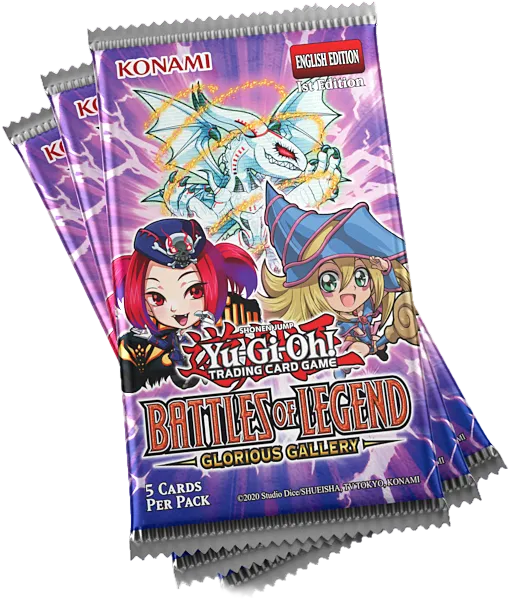 Yu-Gi-Oh! - BATTLE OF LEGEND: GLORIUOS GALLERY BOX (24 BUSTE) - ITA