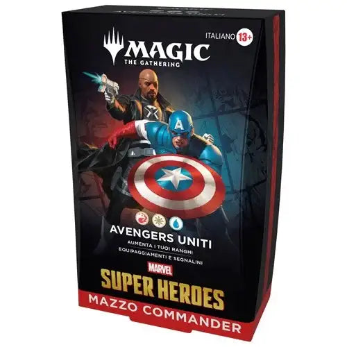 Magic Avengers Assemble Commander Deck Marvel Super Heroes ITA