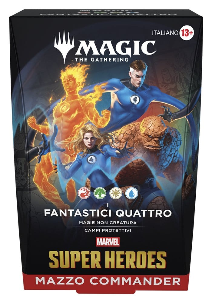 Magic I Fantastici Quattro Marvel Super Heroes Commander Deck ITA