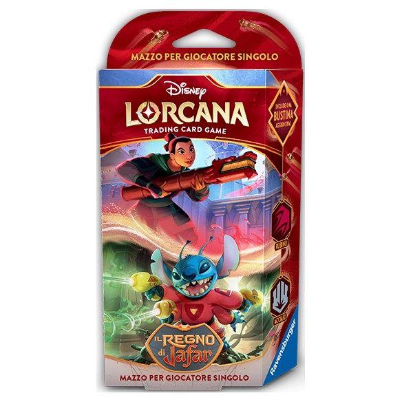 Lorcana - Starter Deck - Il Regno di Jafar Rubino/Acciaio - ITA