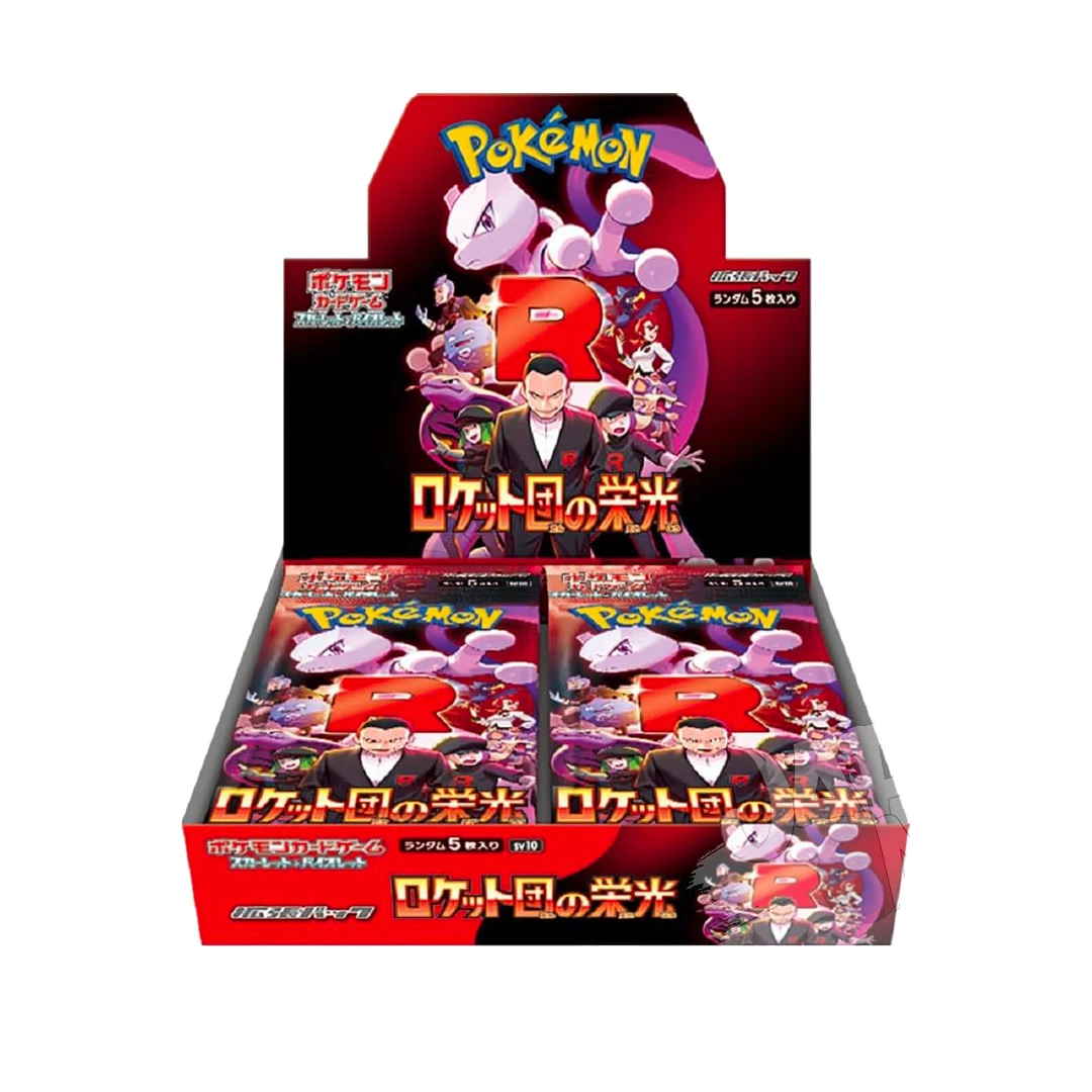 Pokémon - Glory of Team Rocket - Display 30 Buste JAP