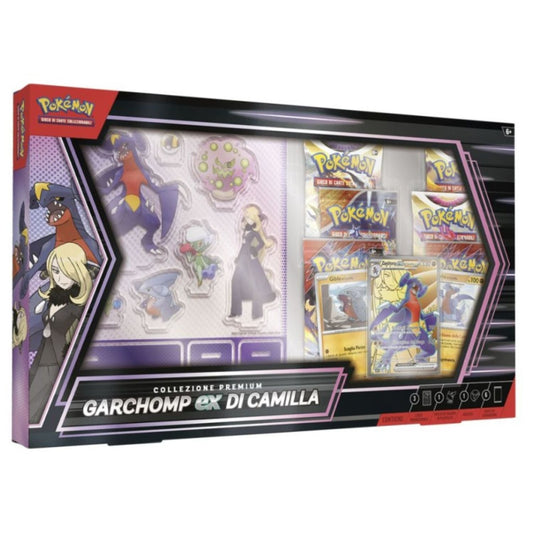 Pokémon-GARCHOMP EX DI CAMILLA-collezione premium (ITA)