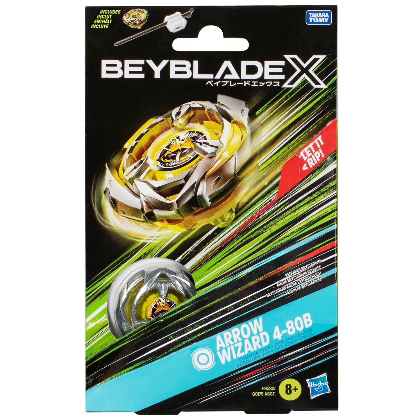 BEYBLADE X: Arrow Wizard 4-80B