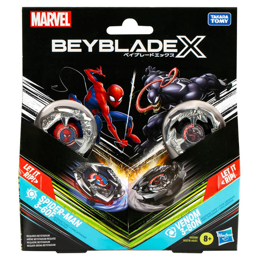 BEYBLADE X: Spider-man Vs Venom