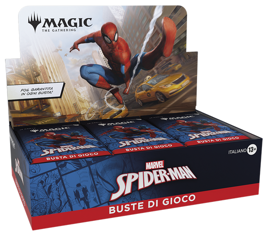 Magic - Spiderman – Play Booster Display da 30 Buste - ENG