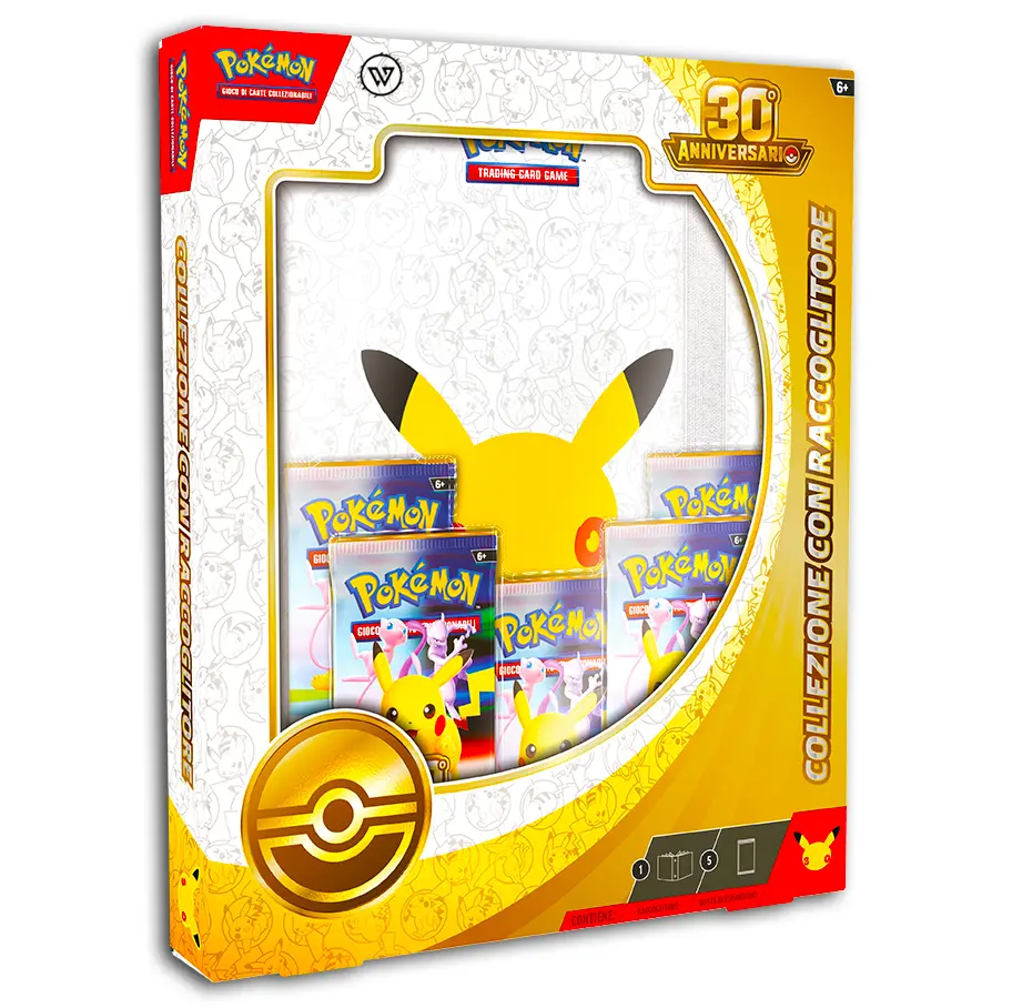 Pokemon 30° Anniversario - Collezione con Raccoglitore (IT)