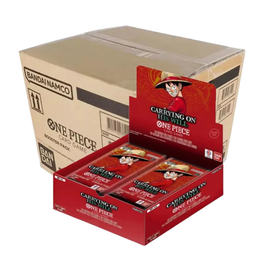 One Piece - Carrying on His Will OP-13 - Sealed Case 12 Box