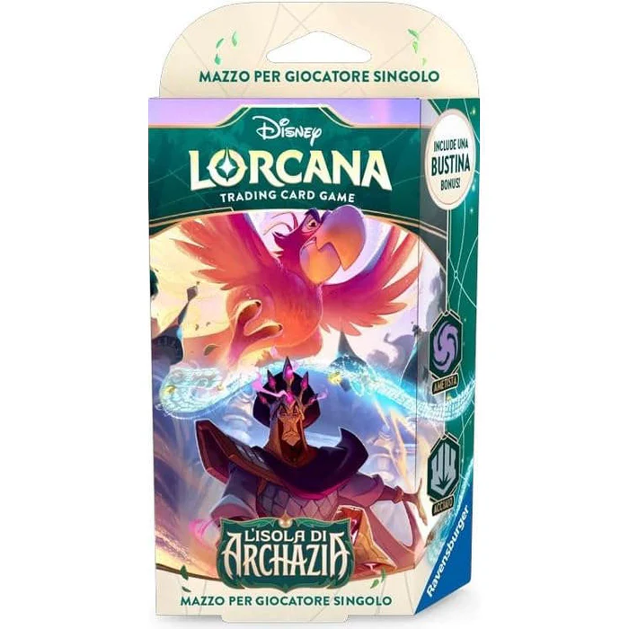 Lorcana - Starter Deck - L'isola di Archazia Ametista/Acciaio - ITA