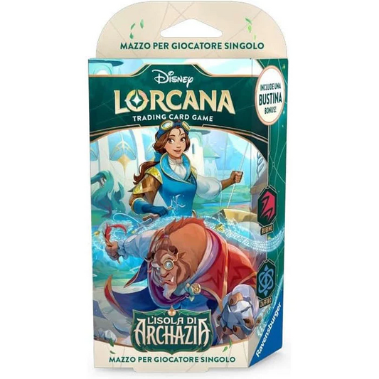 Lorcana - Starter Deck - L'isola di Archazia Rubino/Zaffiro - ITA