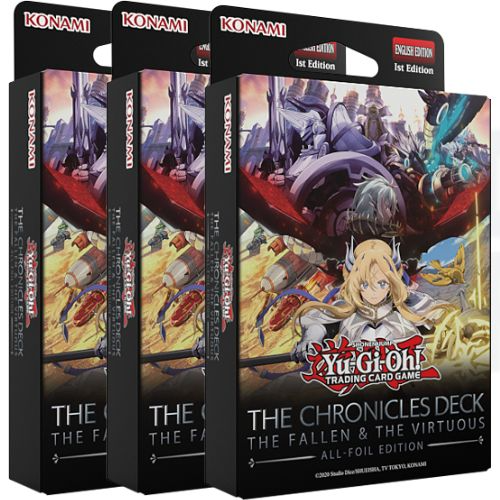 Yu-Gi-Oh! 3x Structure Deck: il caduto & la virtuosa - ITA