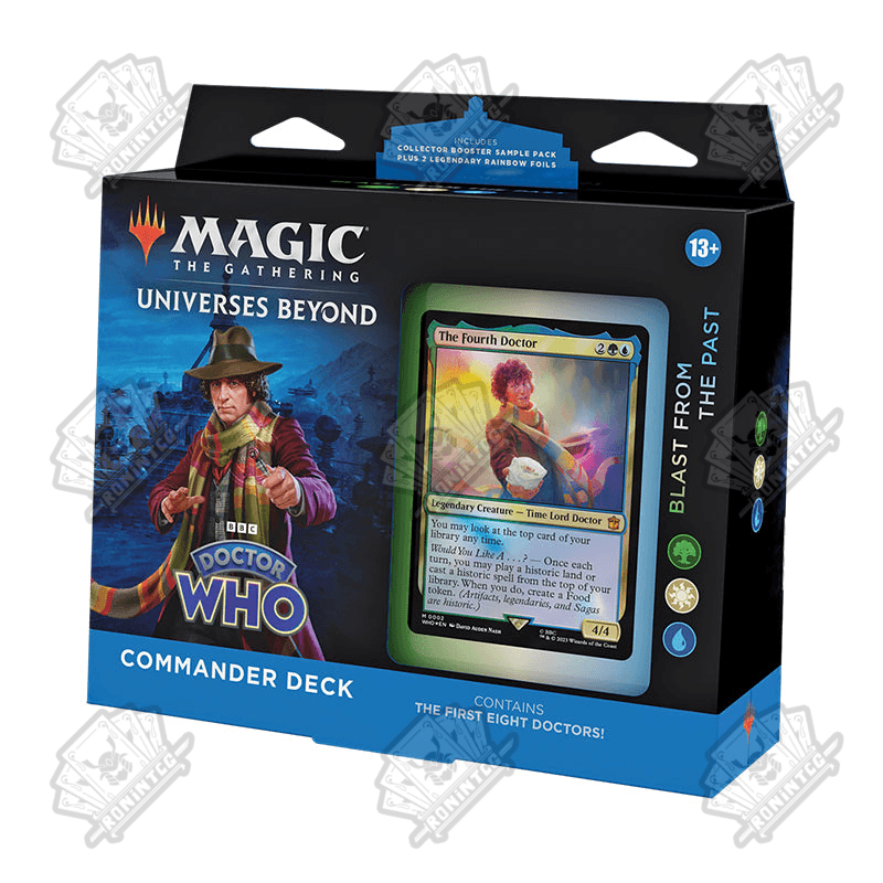Magic Commander Deck - Doctor Who Universes Beyond - Blast from the Past ENG