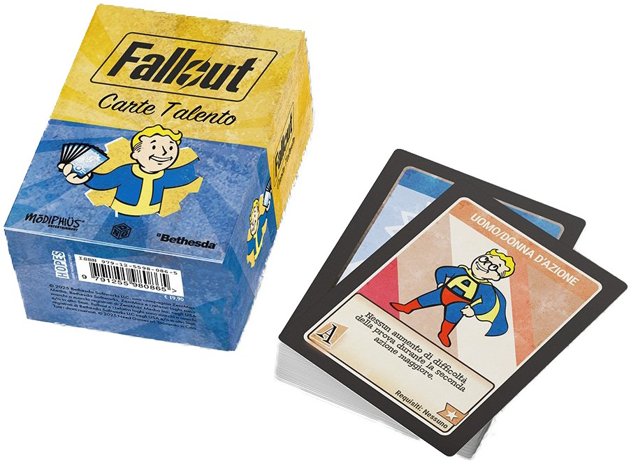FALLOUT GDR: Carte Talento (ITA)