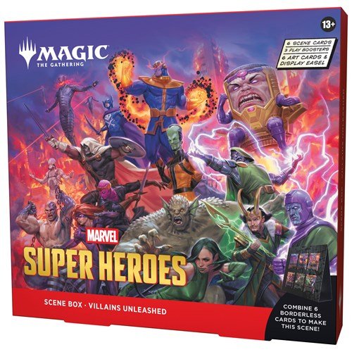 Magic - Villains Unleashed Scene Box Marvel Super Heroes ENG
