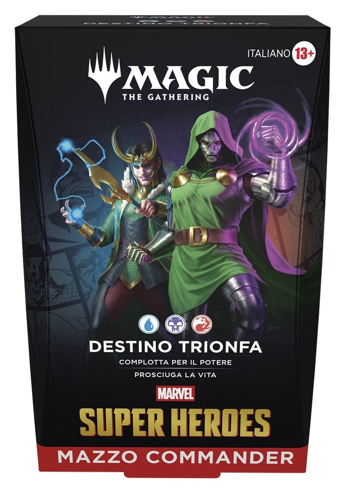 Magic Destino Trionfa Marvel Super Heroes Commander Deck ITA