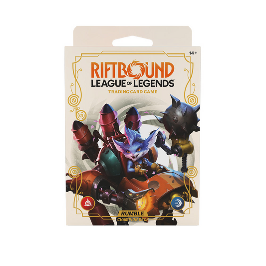 Riftbound League of Legends: Spiritforged Rumble Deck