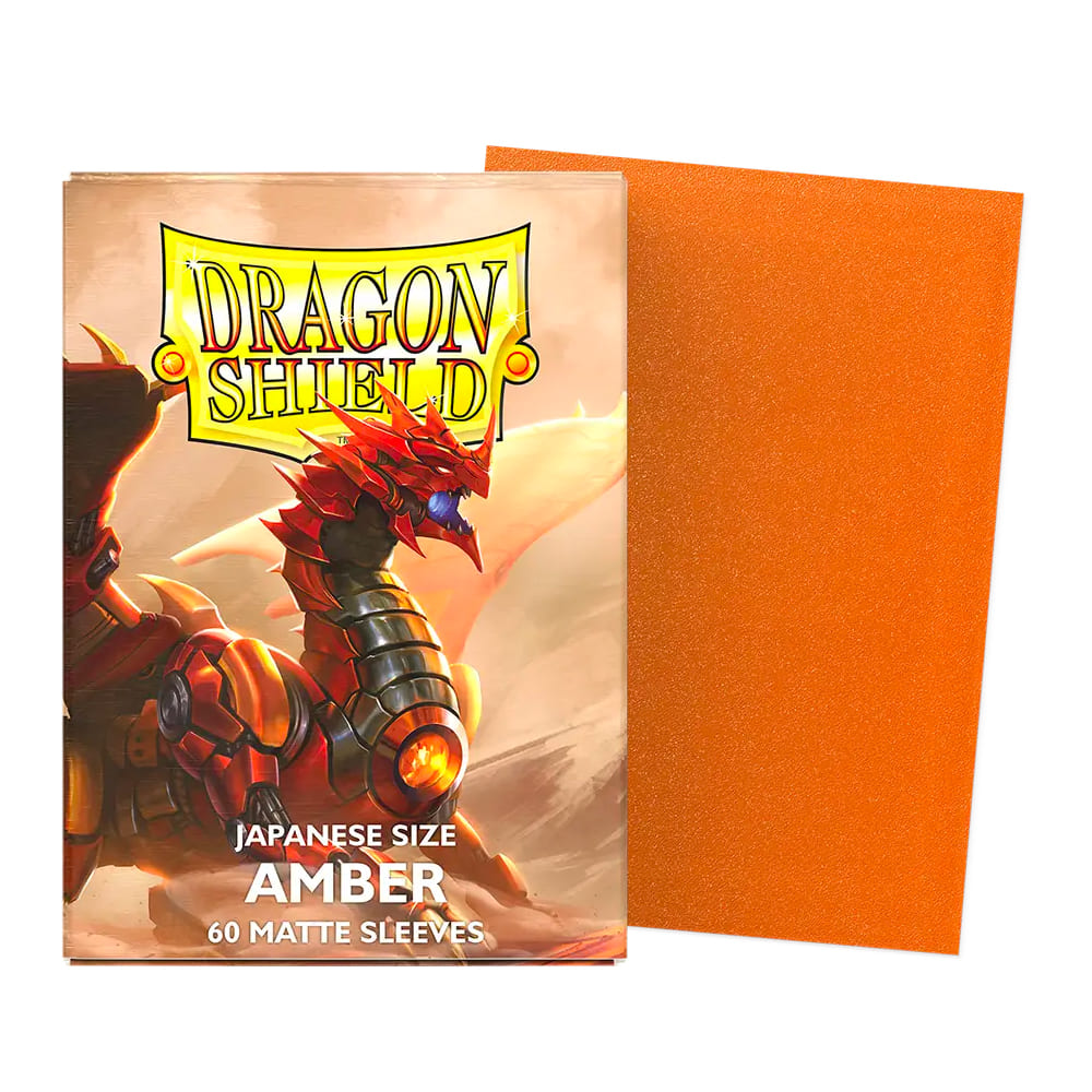 Dragon Shield Bustine Protettive Piccole - Japanese Matte Amber (60 bustine)