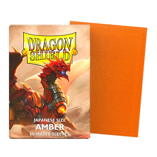 Dragon Shield Bustine Protettive Piccole - Japanese Matte Amber (60 bustine)