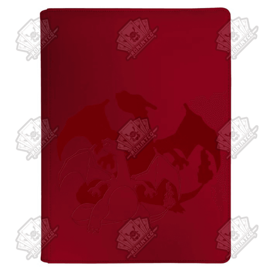 ULTRA PRO Pokemon Elite serie 9-pocket Zippered Pro-Binders Charizard