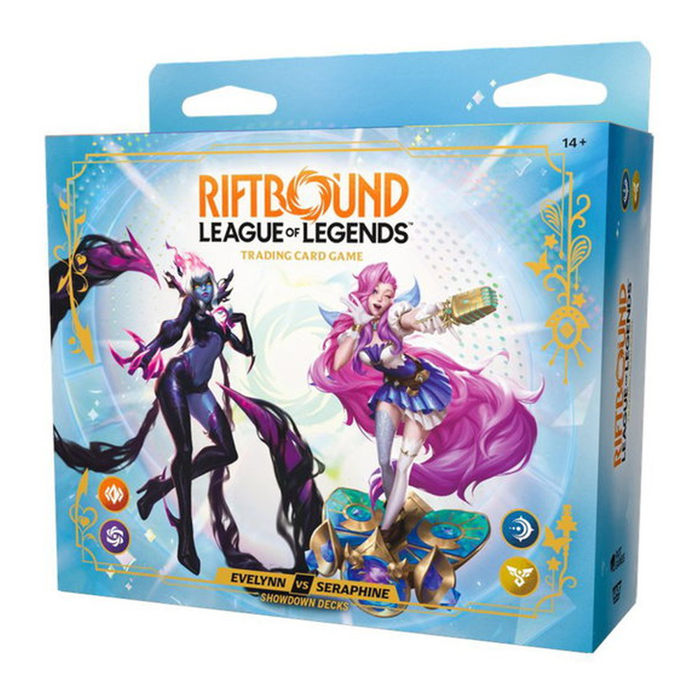 Riftbound Radiance Showdown Deck Evelynn vs Seraphine ENG