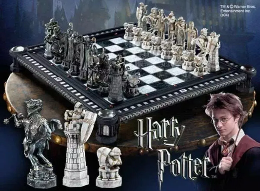 Harry Potter - Hogwarts Scacchi L'ultima sfida Final Challenge Chess Set